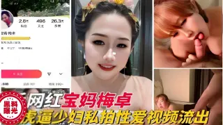 网红宝妈梅卓虎逼少妇私拍性爱视频流出
