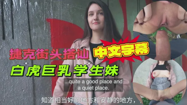 捷克街头搭讪白虎巨乳学生妹，出高价户外打野战