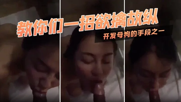 教你们一招欲擒故纵，开发母狗的手段之一，对白迂回拉扯！
