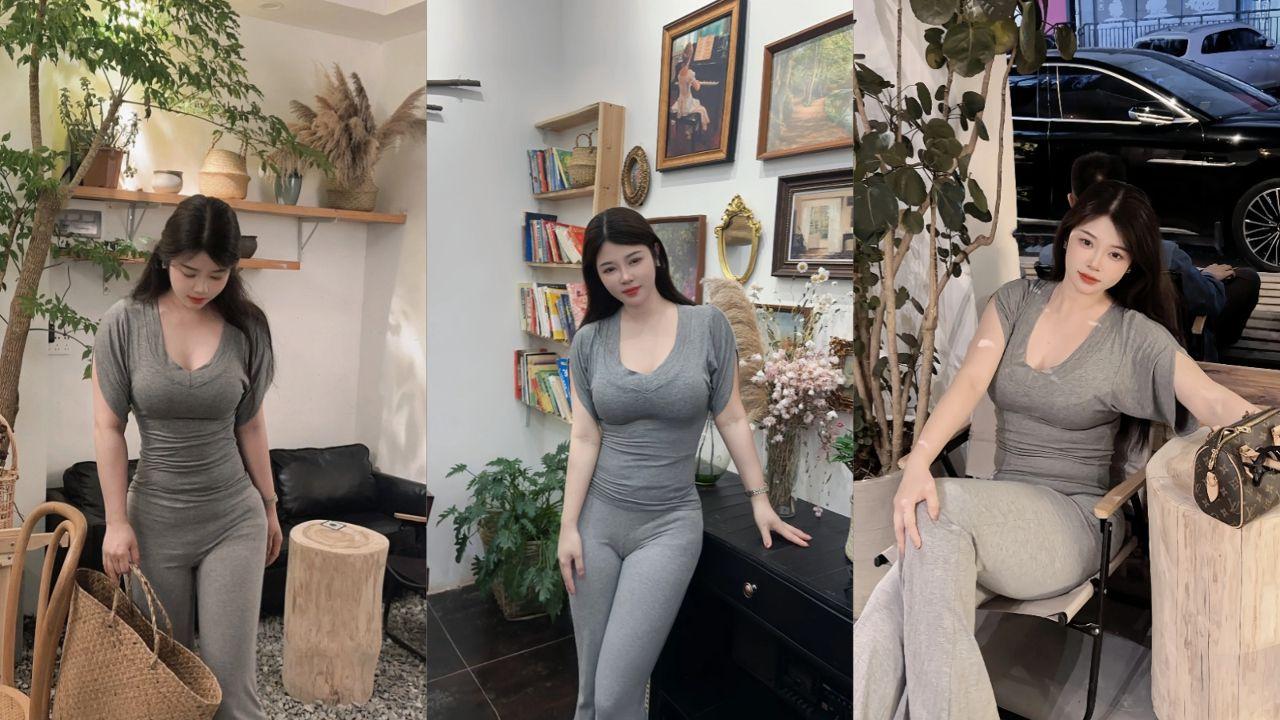 约炮大神奶子即正义新作 酒店约炮巨乳护士美眉 灰色包臀裙下藏着极品蜜臀 无套后入水流了一床