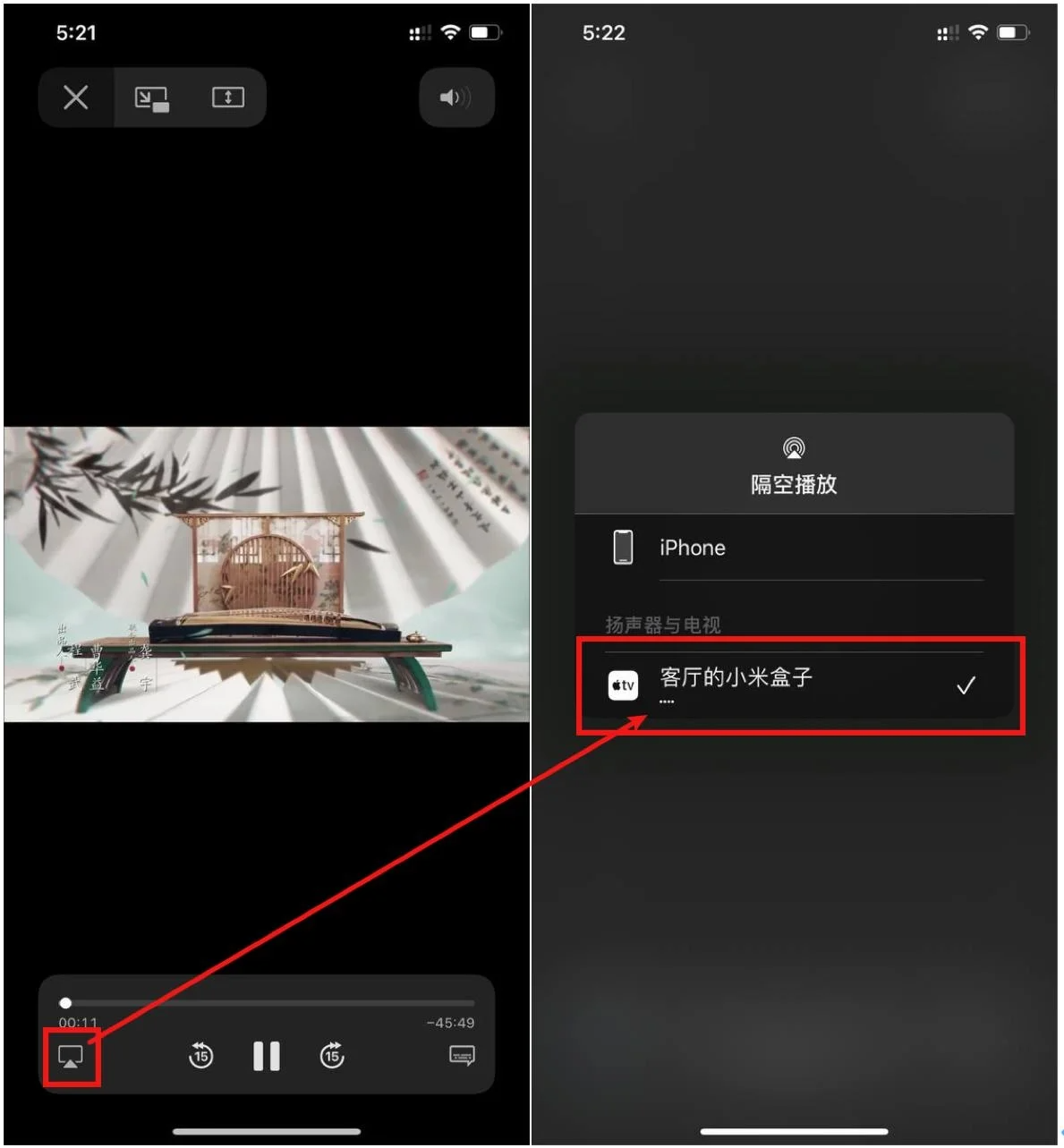iOS Safari投屏